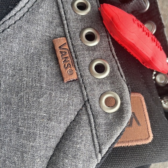 Grey and black mens vans mens 8 womens 10 - Picture 5 of 7